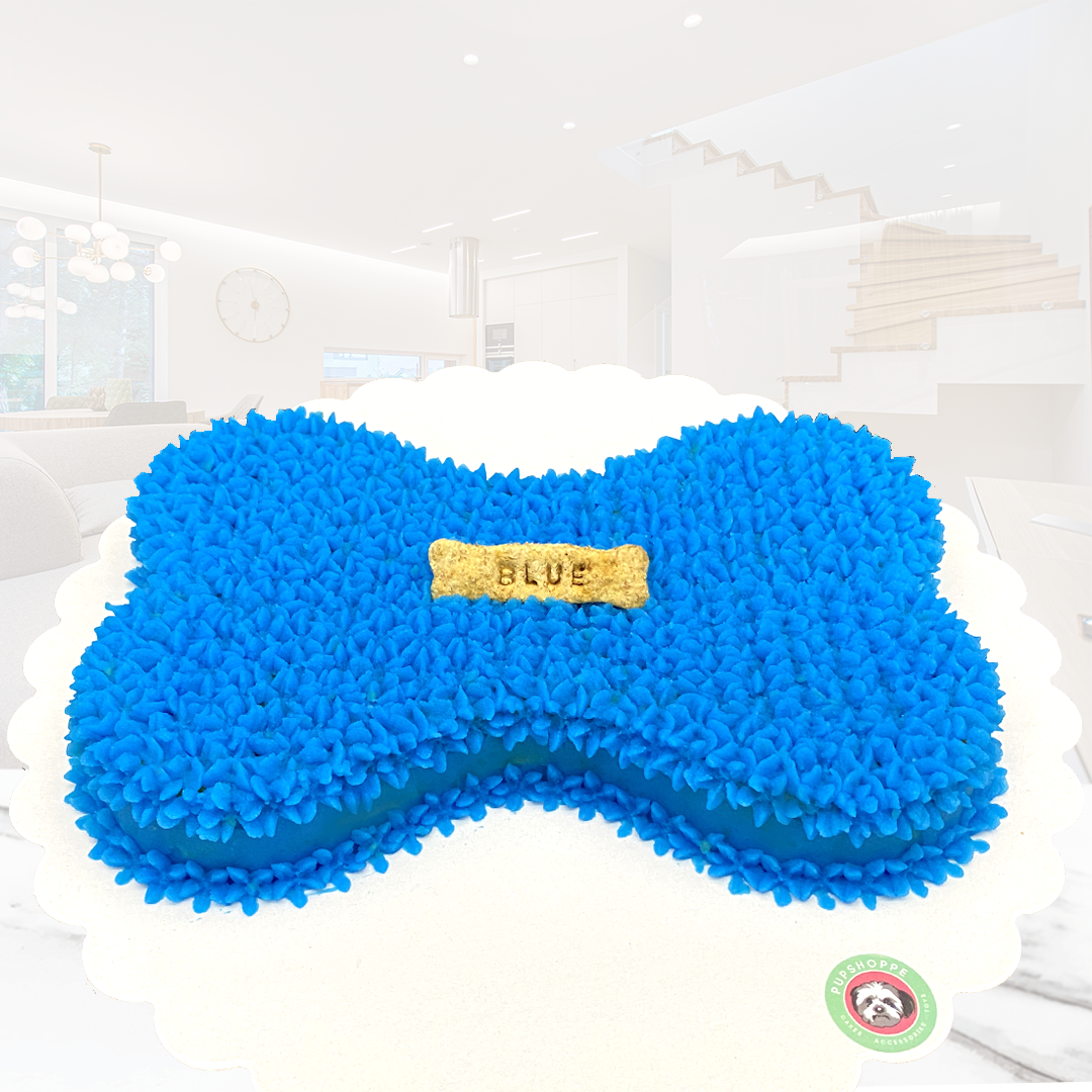 Big Dog Cake Bone-Shaped Classic Design