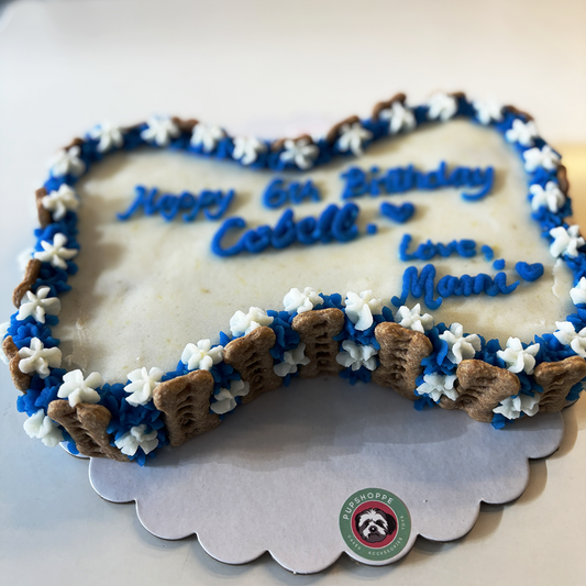 Bone Cake Cookie Paw-fection