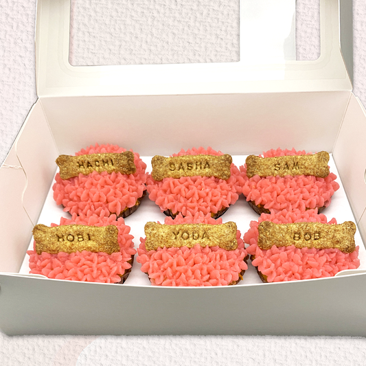 Dog Cupcakes 6pcs