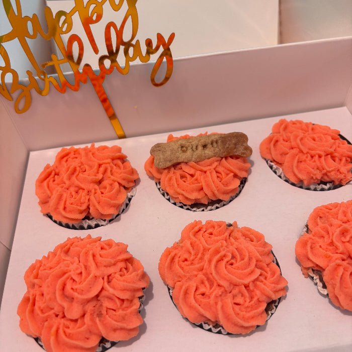 Dog Cupcakes 6pcs