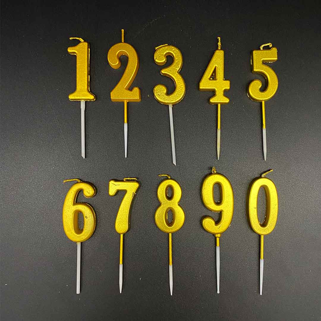 Number Candles (This is an add-on item)