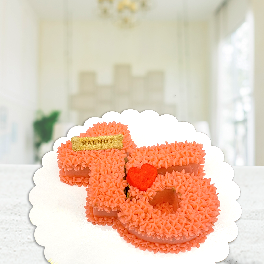 Number Cake Dog Cake (Double Digits)