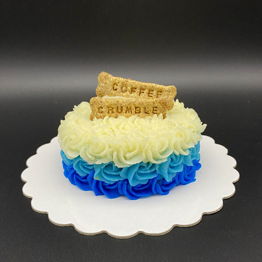 Ombre Roses Dog Cake - Same Day Pickup