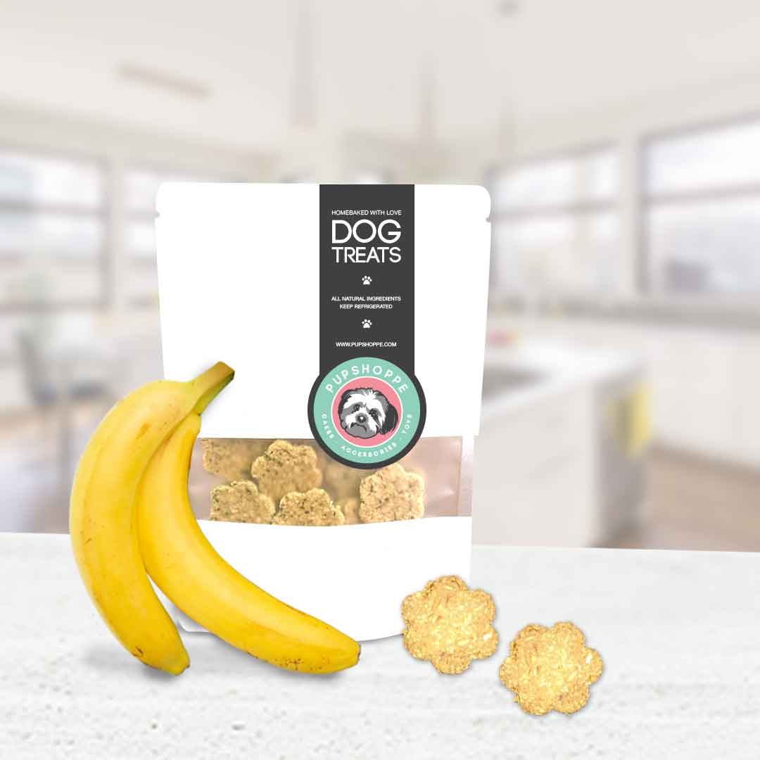 Banana Oat Dog Cookies 50g