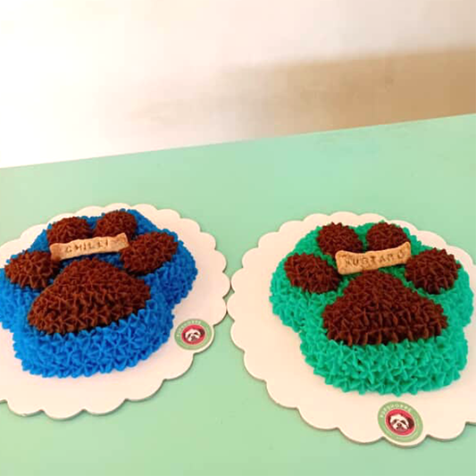 6in Paw Cake