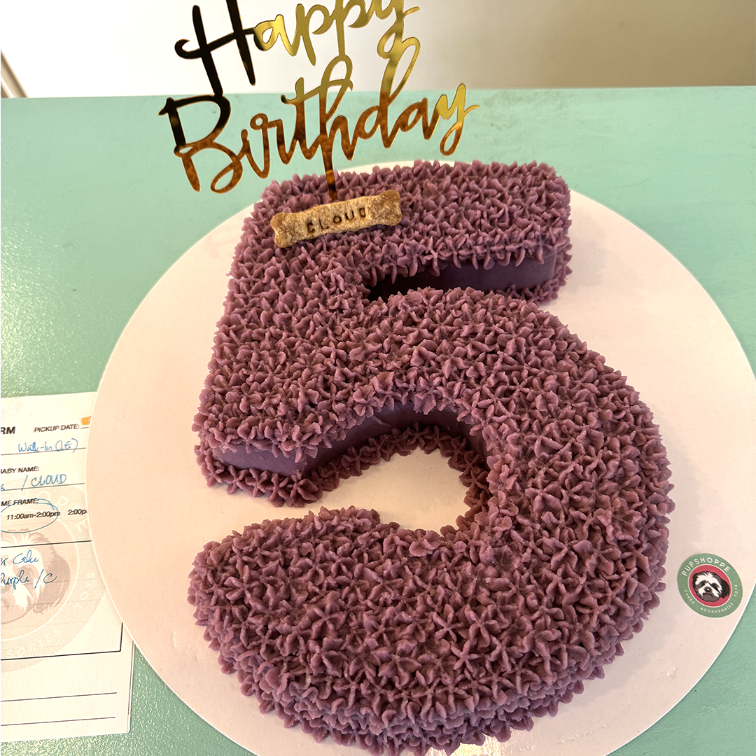 Big Number Cake Classic Design