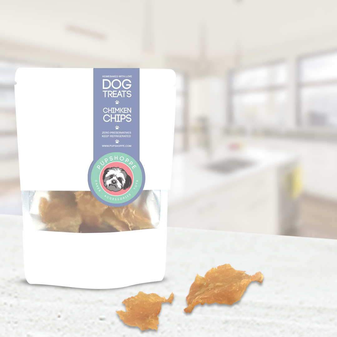 Chimken Chips Dehydrated Dog Treats 50g