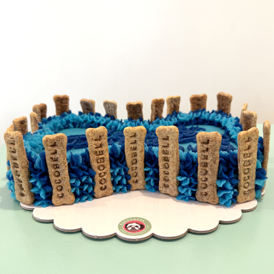 Bone Cake Cookie Paw-fection
