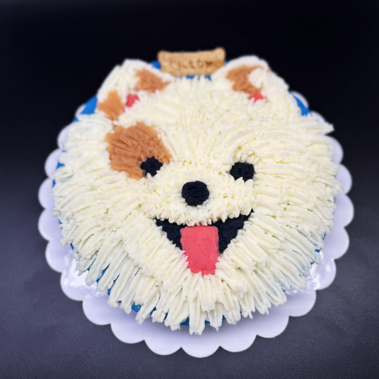Pet Portrait Full Face Big Cake